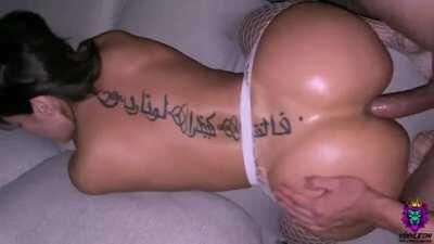 Amateur PAWG loves getting ass fucked