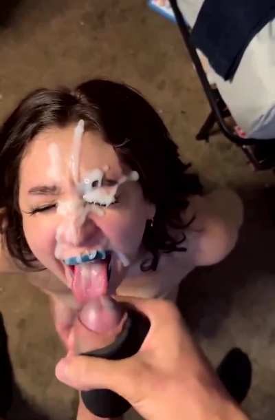 that was huge load🥵💦