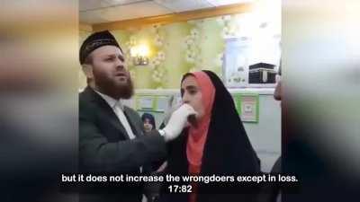 Treating infertility by smacking a woman's head