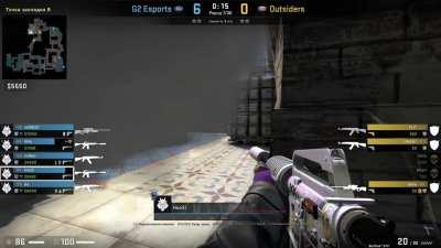 HooXi with a useful one-way smoke on B plant Inferno. Cap knows how to surprise enemies. Share & use!