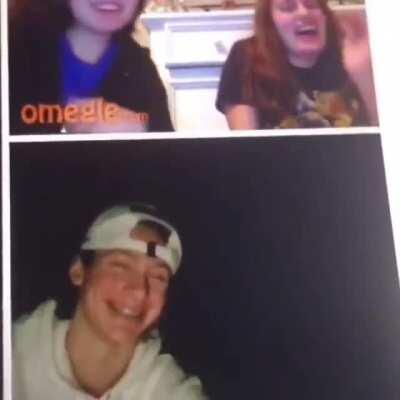 Omegle but its 2 guys being weird
