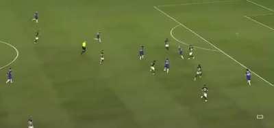 Great bit of one touch play from tonight’s game