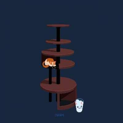 Cat Tree by @Xavier_Gd