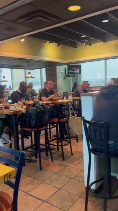 Getting sneaky during lunch ;)