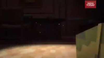 indian dude transfroms into a tank while tokyo ghoul opening plays in the background