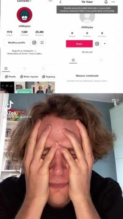 Popular Tiktok creator @filthyleo has been banned for joking about Putin. What do you think about this?
