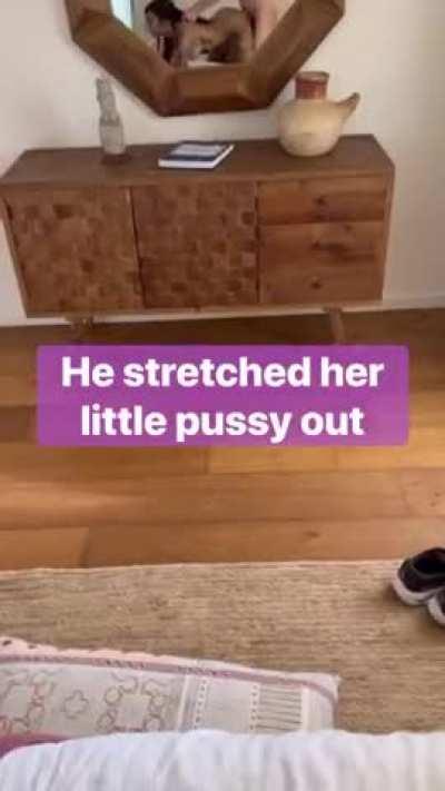 Brown slut fucks her husband’s BWC Dad