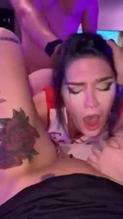 [/r/Threesome] Threesome with our neighbor