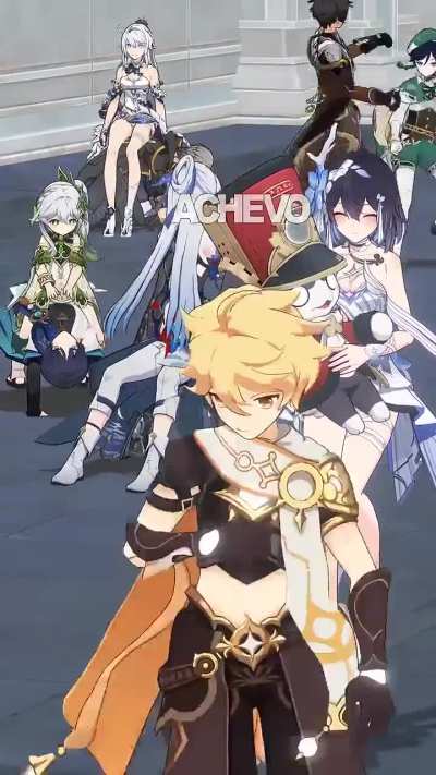 We genshin players holds honkai impact responsible for this assault on our mc and will tell phanes everything