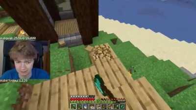 Technoblade making a Bill Wurtz reference on TommyInnit's stream a few days ago