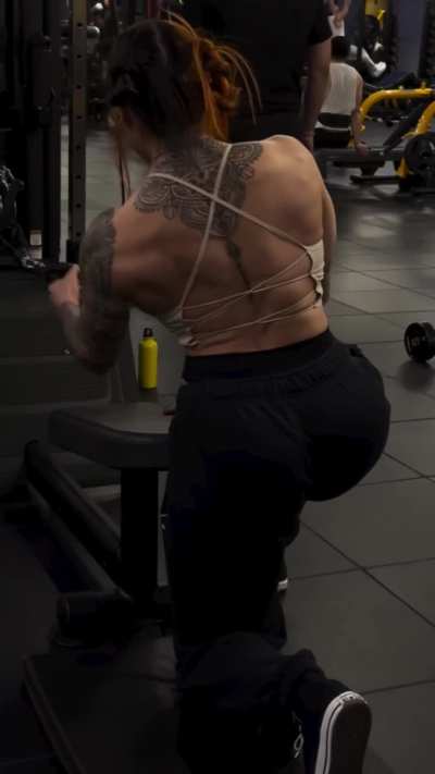 I love being strong, and I love showing it off