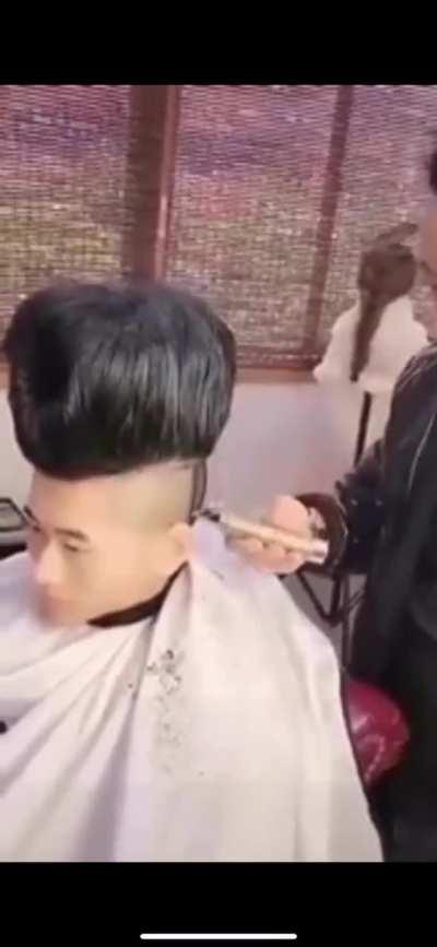 Some more Hair Gel, sir?