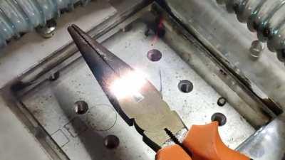 removing rust with a laser