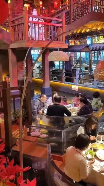 Interesting restaurant concept in Asia