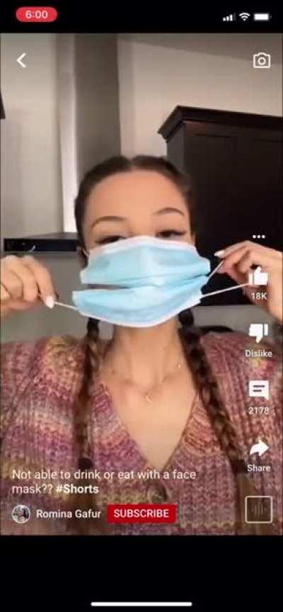 This removes the entire point of a mask