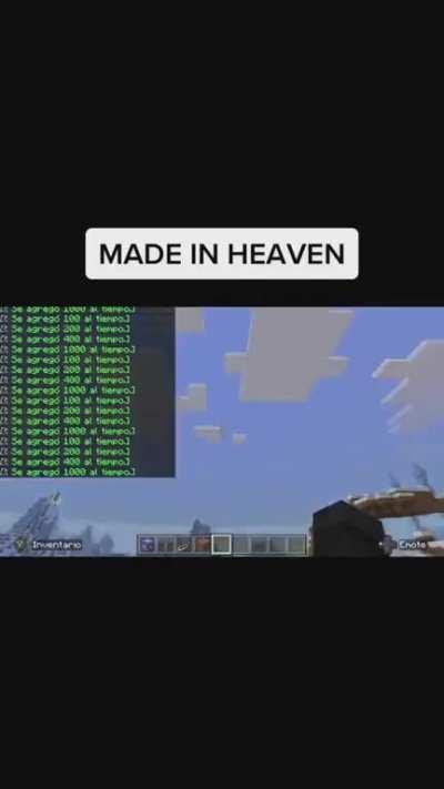 Minecraft se puso bueno