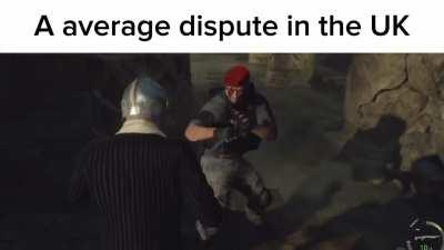 A average dispute in the UK…