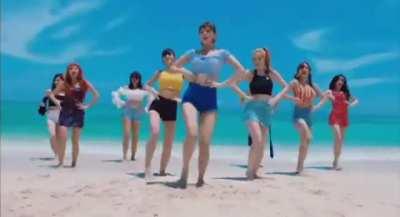 Twice dancing to cupcakke