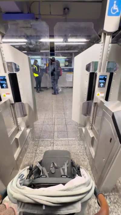 New fare gate alarm at Atlantic Ave, did I do something wrong?