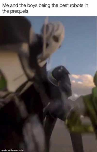 Excluding r2-d2 because he’s to small