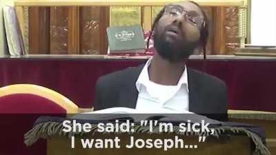 As a listener picks his nose, this racist illustrates a story by describing Egyptians as ugly 