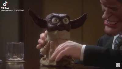 Black baby yoda maybe put in next video?