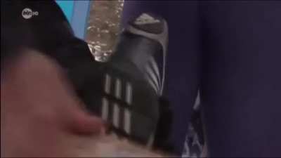 And suddenly she felt a breeze..