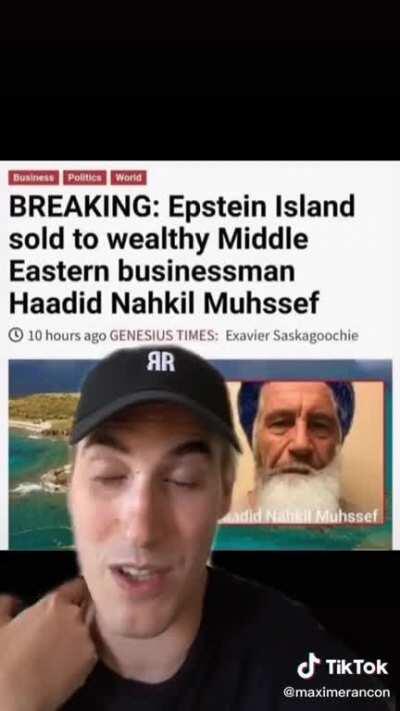 Epstein&rsquo;s island sold to mysterious Middle Eastern businessman