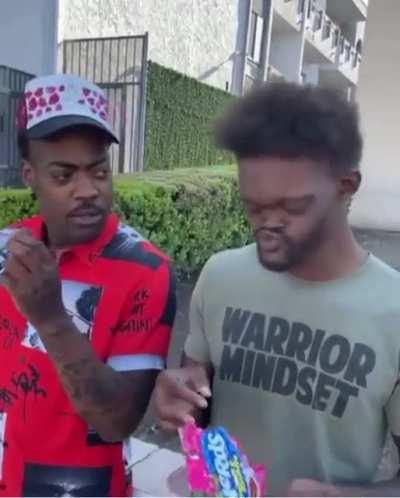 That candy must be really sweet