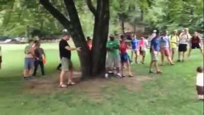 15 month old controls 500 boys at Camp Rockmond