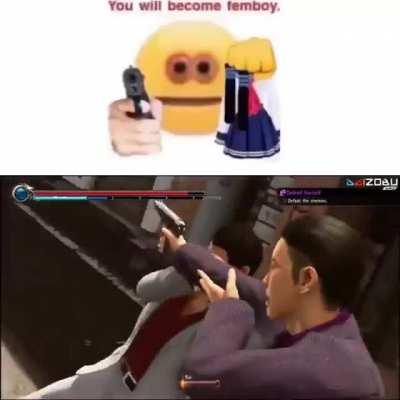 We will never give in!