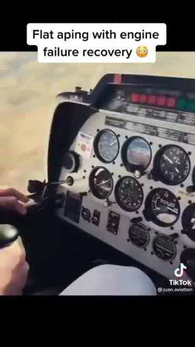 Pilot is like: “This is fine.”