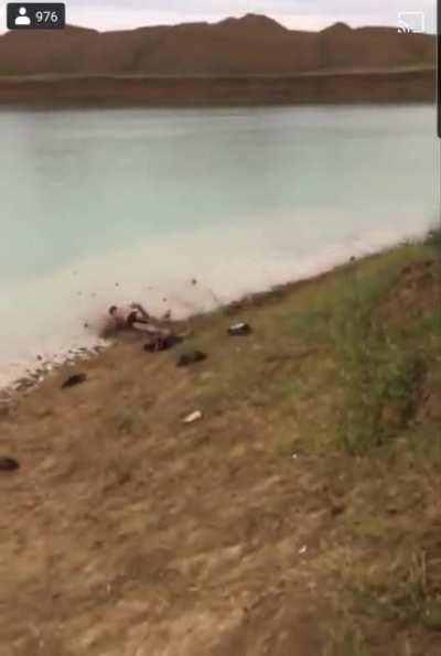 HMFT after I try to jump in water