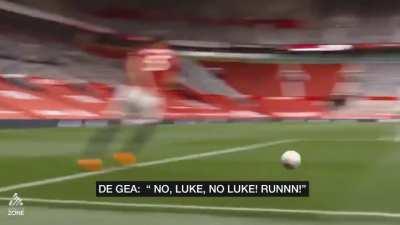 Video: De Gea was not happy with his defence against Tottenham @utdclip