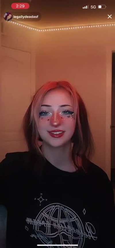 Cute alt girl blocks me !!