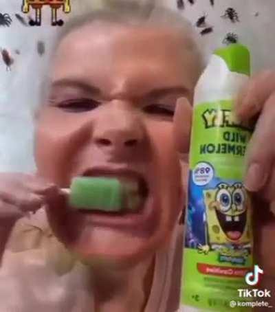 SPONGEBOB SQUAREPANTS!!!! TOOTHPAAAAASTE!!!!!!