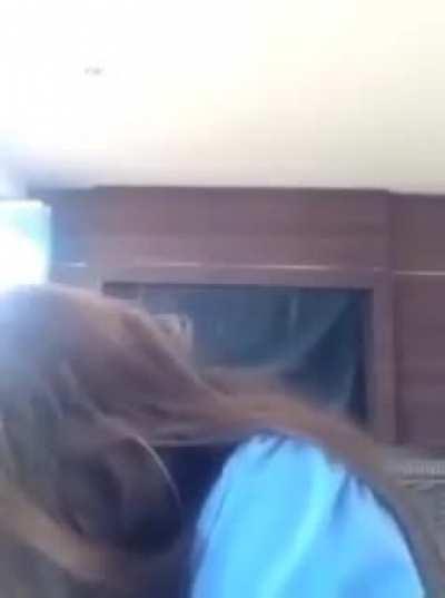 to eat lemon with her eyes, I guess?