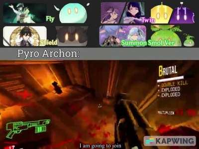 Pyro Archon Quest moment