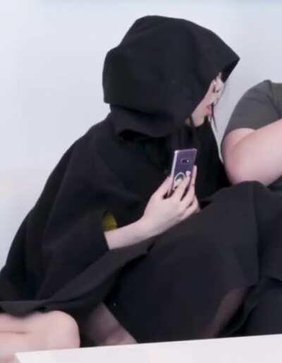 Lily panty slip clip from deleted vid pt 1