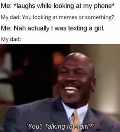 I suppose Dad does know me best