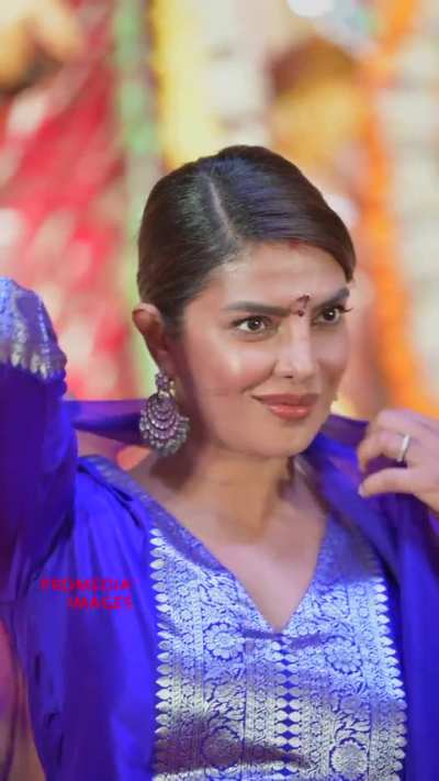 Priyanka at Durga Puja in Mumbai | Filmed by ProMediaImages | IG October 2024