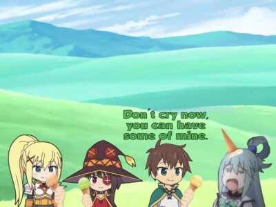 Put your sound on for crying Aqua ASMR