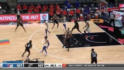 [Highlight] Thybulle blocks Mill from behind with 24 seconds left