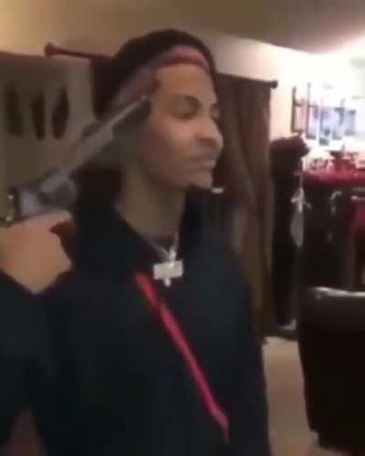 Comethazine with his revolver smh