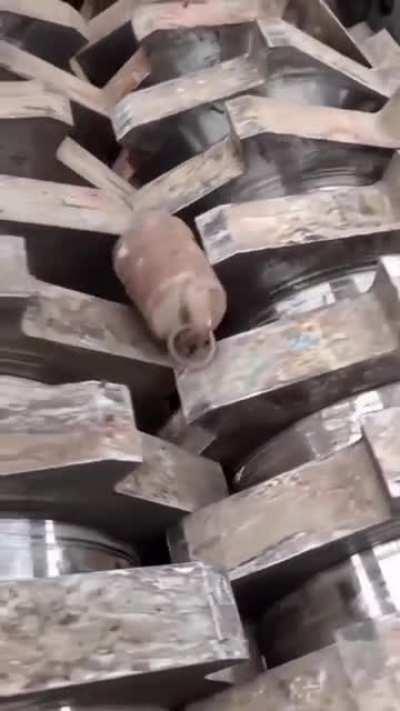 Get crushed already, you lump of junk!