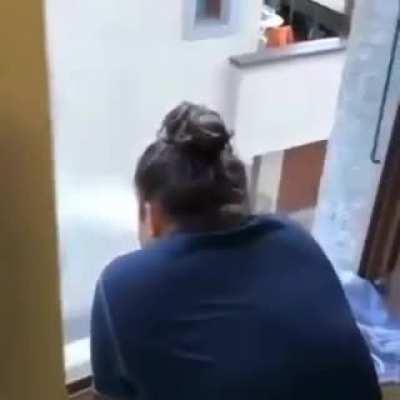 Mans is just trying to enjoy a good cigy