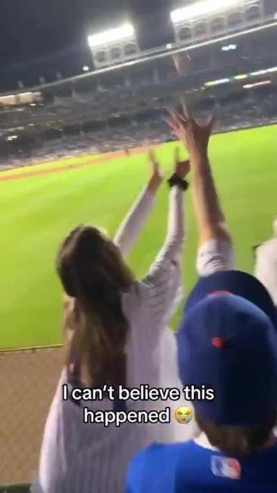 To ask the player for ball