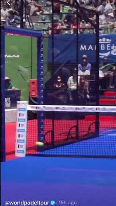 I don’t know anything about paddleball but this was impressive