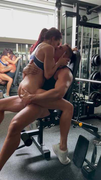 Kiss me while I ride you..