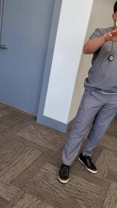(OC) After my doctor refused to put on a mask or keep 6 ft away(urinalysis)I asked to speak with the office manager. It was the doctor, so I recorded with my phone in my pocket. Sound on.